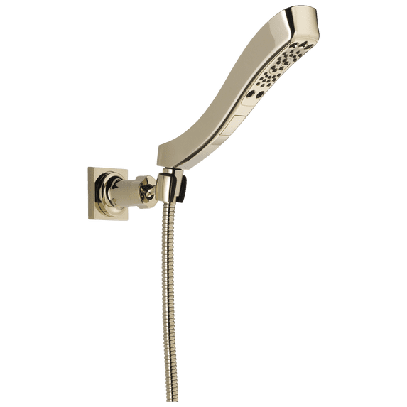 Delta Universal Showering Components 4-Setting Adjustable Wall Mount Hand Shower in Polished Nickel