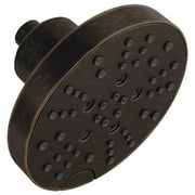 Delta Universal Showering Components 5-Setting Contemporary Raincan Shower Head in Venetian Bronze