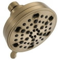 thumbnail image 1 of Delta Universal Showering Components 5-Setting Contemporary Shower Head in Champagne Bronze, 1 of 2