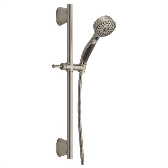 Delta Universal Showering Components ActivTouchÃî 9-Setting Slide Bar Hand Shower in Stainless