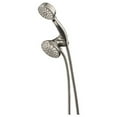 thumbnail image 1 of Delta Universal Showering Components ActivTouchÂ® Hand Shower / Shower Head Combo Pack in Stainless, 1 of 2