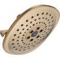 thumbnail image 1 of Delta Universal Showering Components H2Okinetic 3-Setting Raincan Shower Head, Champagne Bronze, 1 of 7