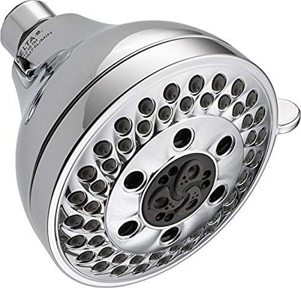 Delta Universal Showering Components H2Okinetic 5-Setting Shower Head, Chrome