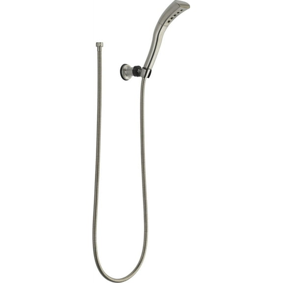 Delta Universal Showering Components H2Okinetic Single-Setting Adjustable Wall Mount Hand Shower, Stainless