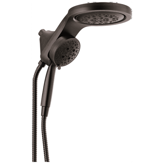 Delta Universal Showering Components: HydroRain® H2Okinetic® 5-Setting Two-in-One Shower Head
