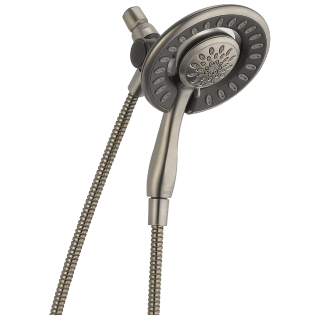 Delta Universal Showering Components In2itionÂ® 4-Setting Two-in-One Shower in Stainless 58065-SS