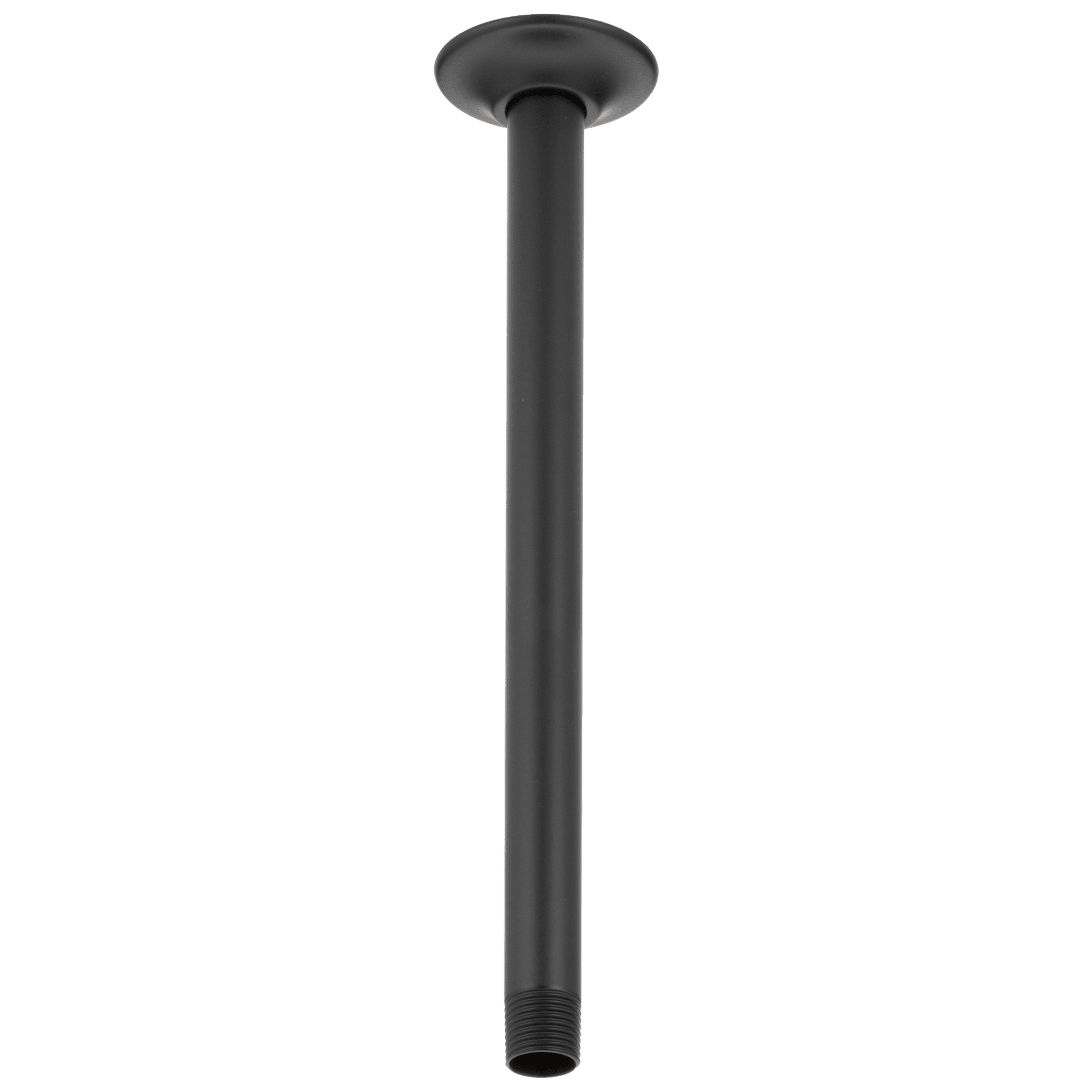 14-inch Matte Black Stainless Steel Ceiling Mount Shower Arm