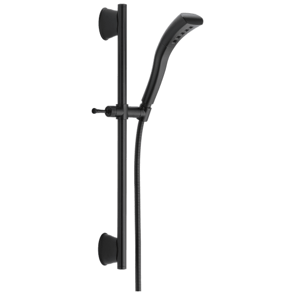 Delta Universal Showering Components: Single-Setting H2Okinetic Slide Bar Hand Shower