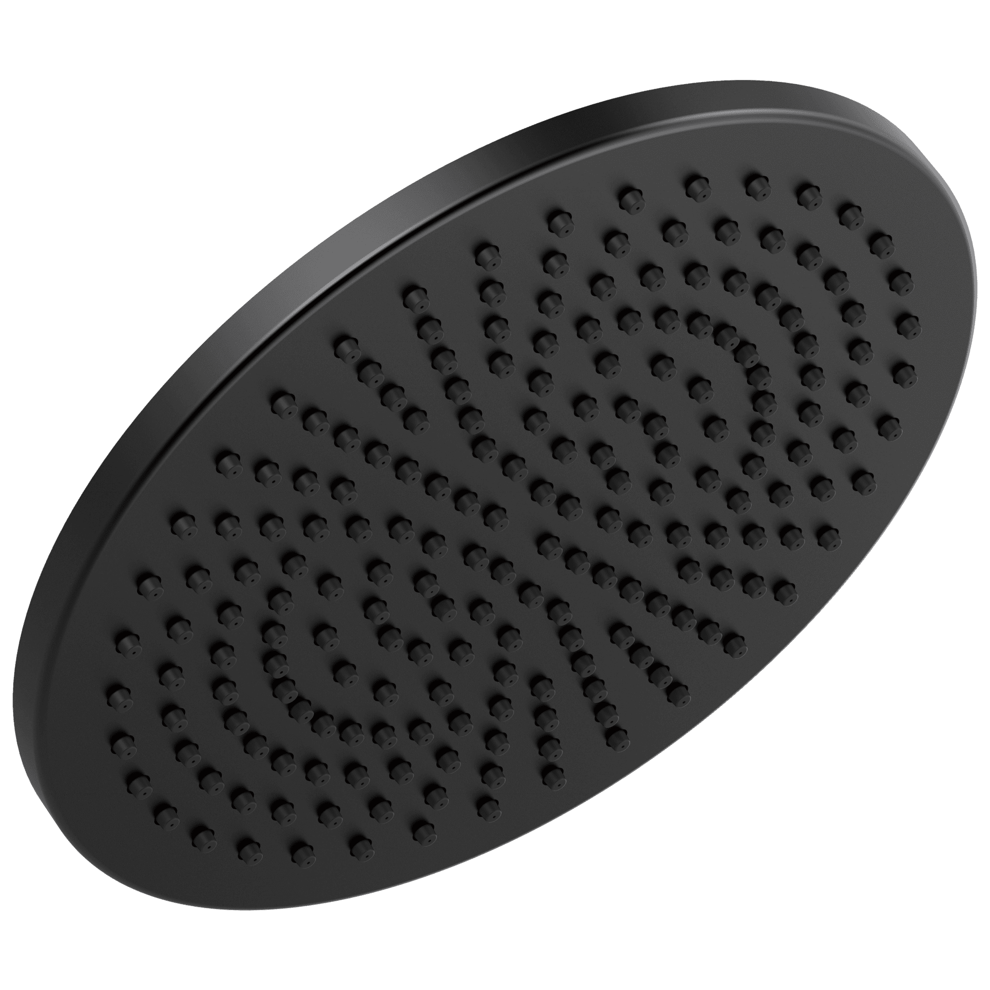 Matte Black Round Ceiling Mounted Rain Shower Head