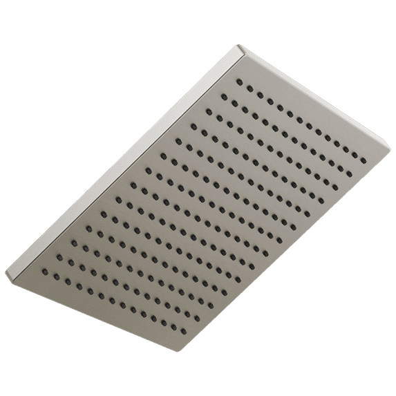 Delta Universal Showering Components: Single-Setting Metal Raincan Shower Head