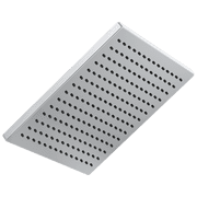 Delta Universal Showering Components: Single-Setting Metal Raincan Shower Head