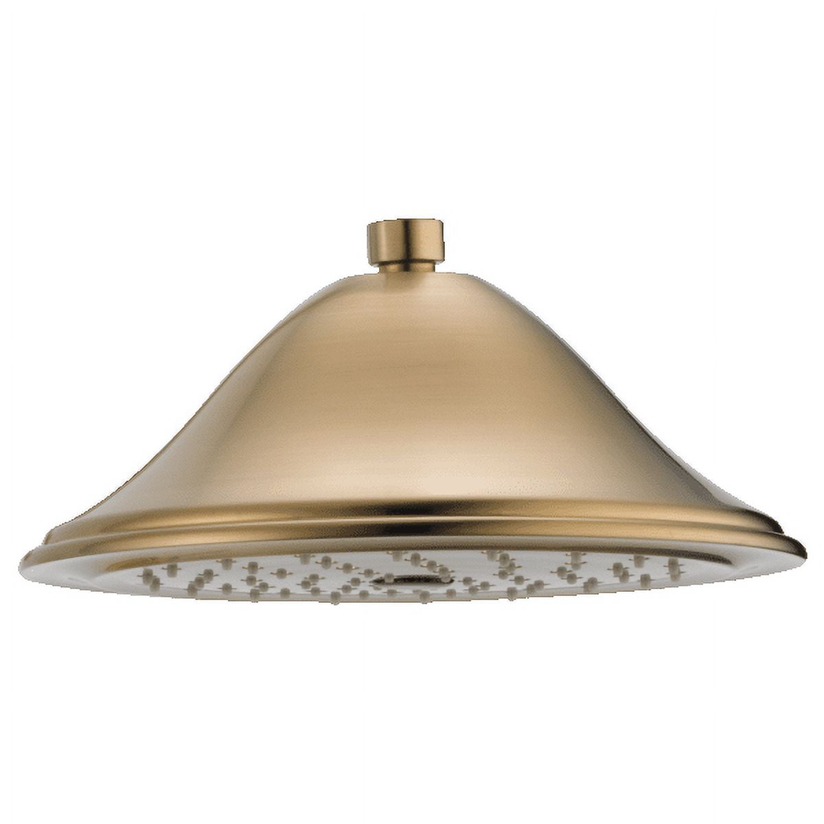 Champagne Bronze Modern Rain Shower Head with Stainless Steel Finish