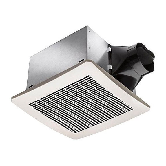 Delta VFB080D4H1 Breez 80 CFM Humidity Sensor Exhaust Fan, Less Than 0.3 Sones