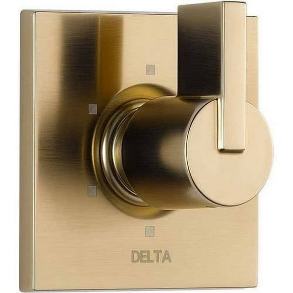 Delta Vero 6-Setting 3-Port Diverter Trim, Champagne Bronze