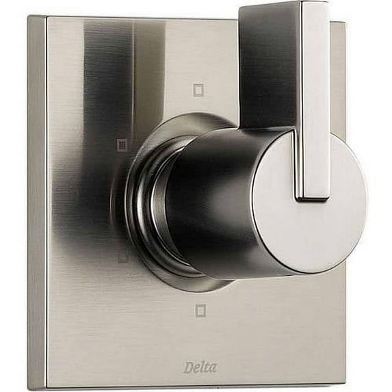 Delta Vero 6-Setting 3-Port Diverter Trim, Stainless