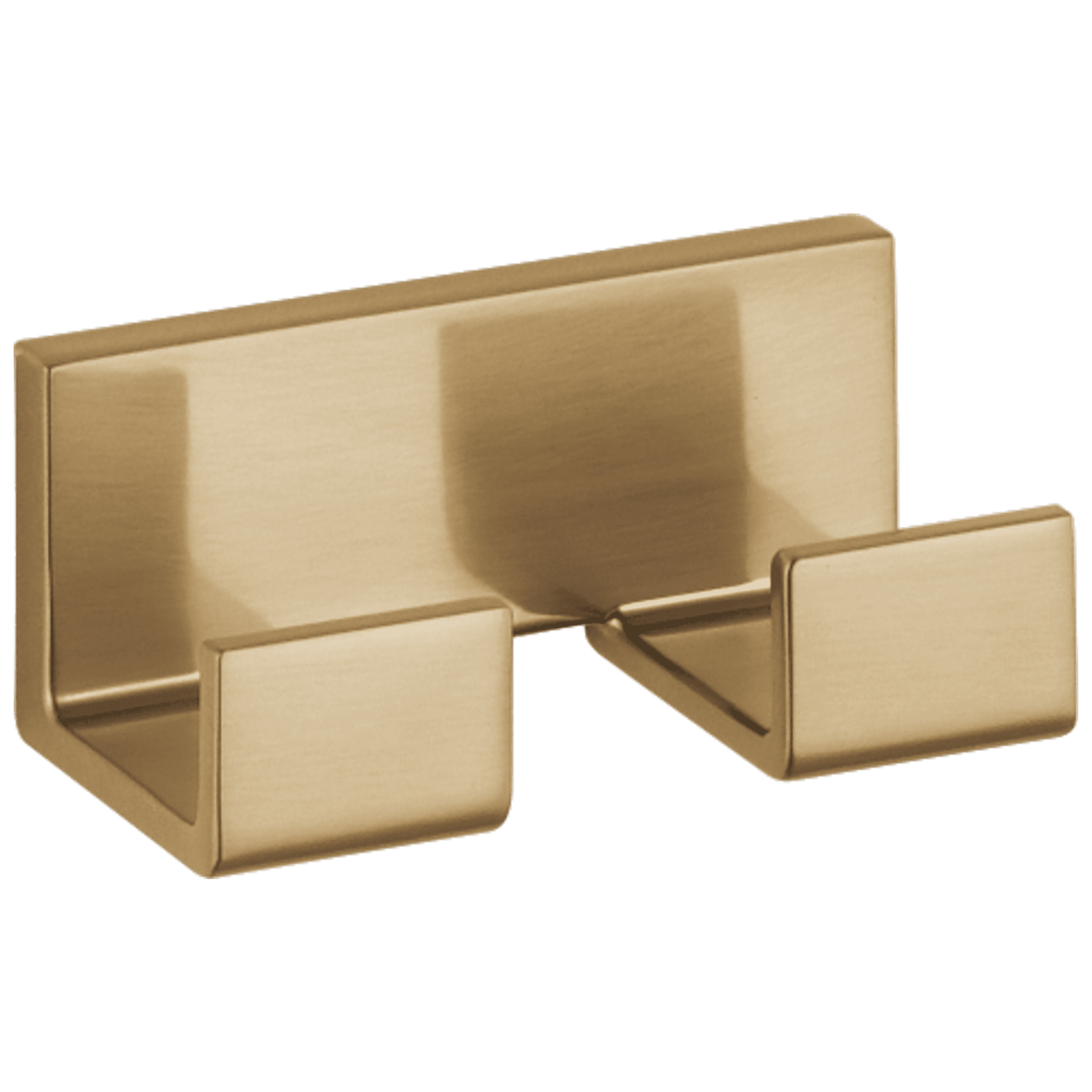 Champagne Bronze Modern Double Wall Mount Towel Hook
