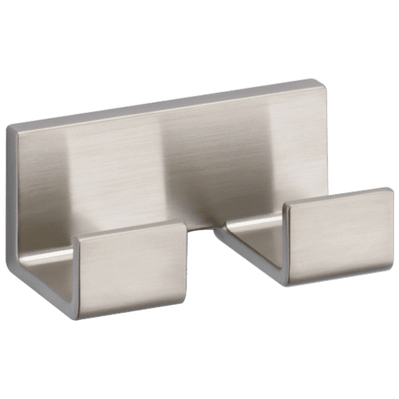 Delta Vero Double Robe Hook, Stainless