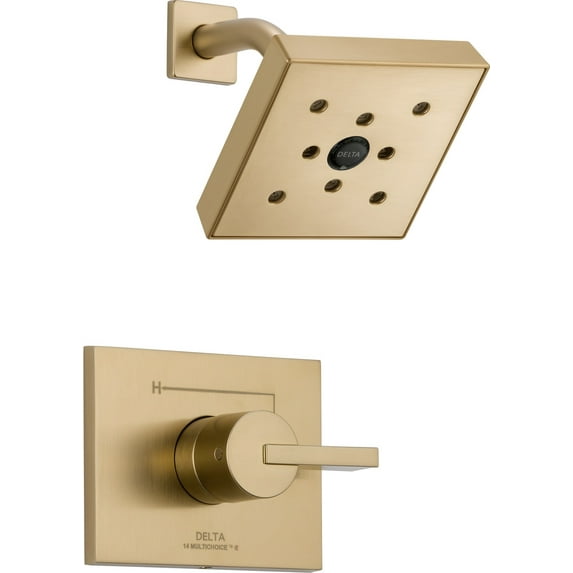Delta Vero Monitor 14 Series H2Okinetic Shower Trim, Champagne Bronze