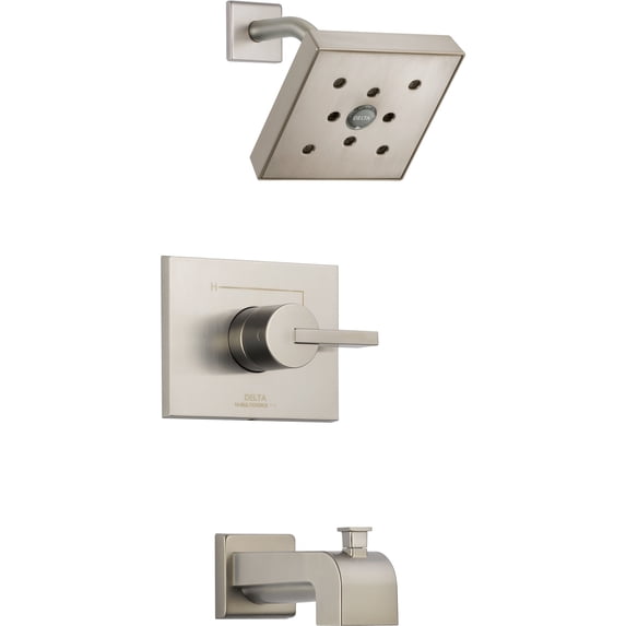 Delta Vero Monitor 14 Series H2Okinetic Tub & Shower Trim, Stainless