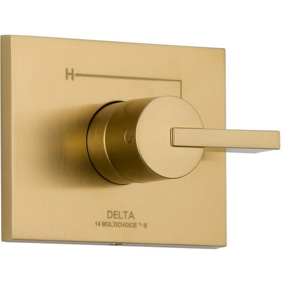 Delta Vero Monitor® 14 Series Valve Only Trim in Champagne Bronze T14053-CZ