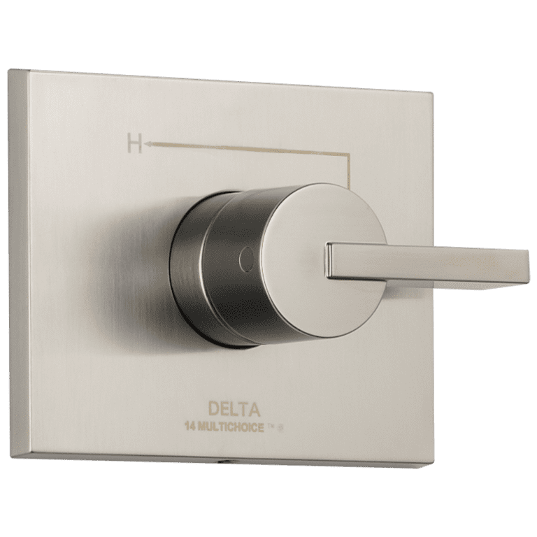 Peerless Precept Valve Trim Kit – Pressure-Balancing Cartridge Included, Fits Delta MultiChoice R10000 Rough-In (Handle & Trim Only)