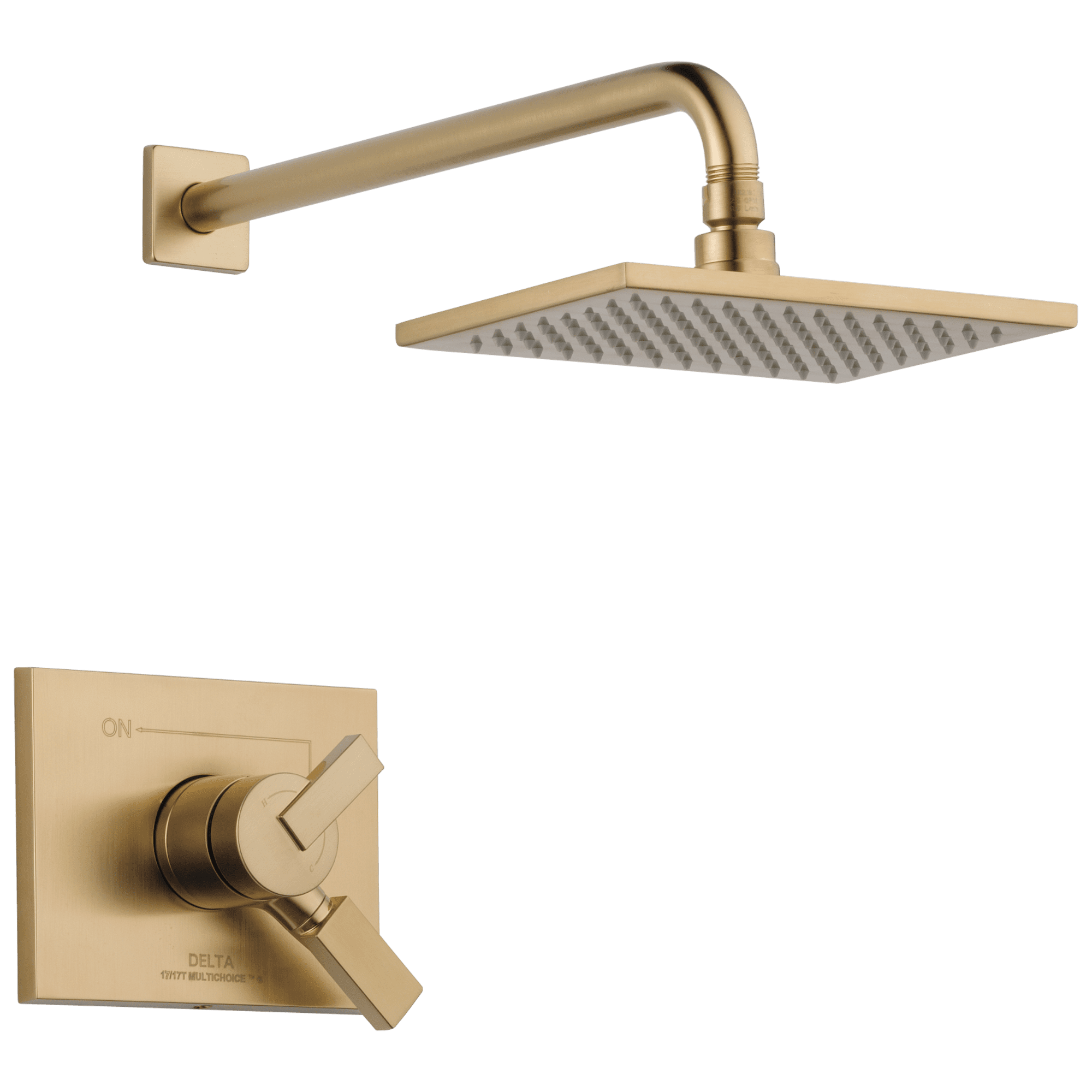 Delta Vero Monitor 17 Series Shower Trim, Champagne Bronze