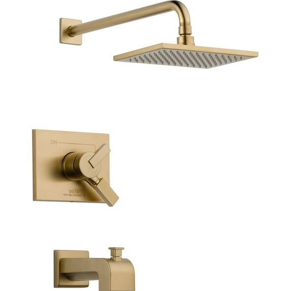 Delta Vero Monitor 17 Series Tub & Shower Trim, Champagne Bronze