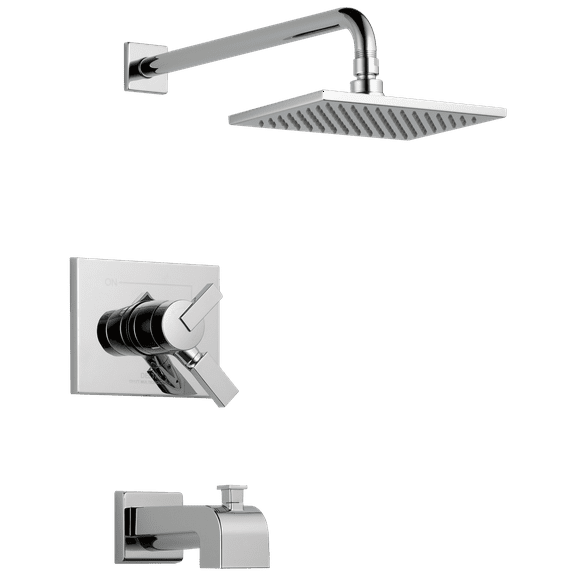 Delta Vero Monitor 17 Series Tub & Shower Trim, Chrome