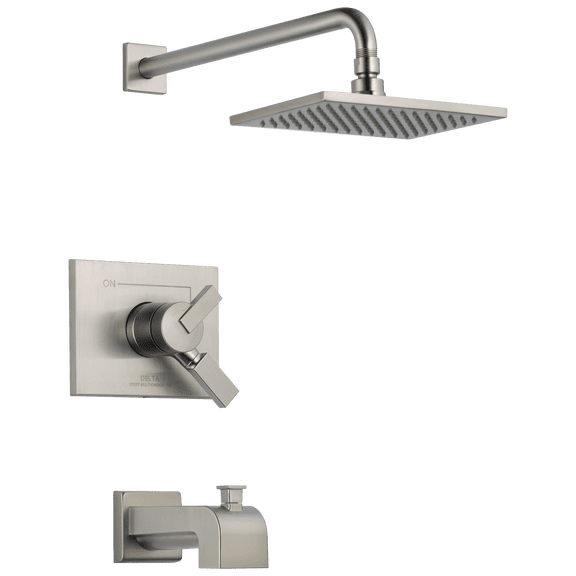 Delta Vero Monitor 17 Series Tub & Shower Trim, Stainless