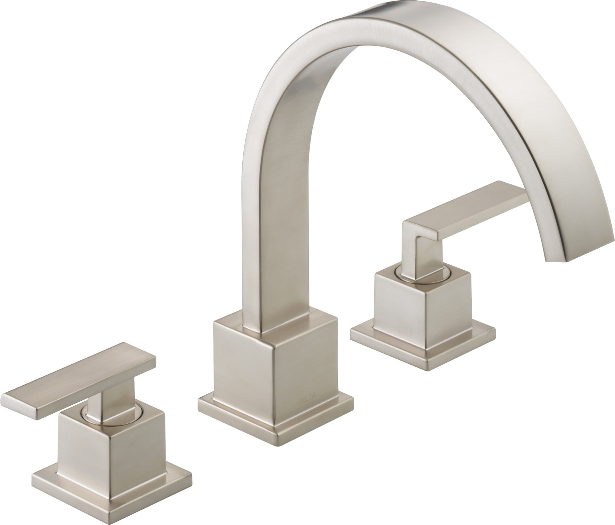 Stainless Steel Roman Tub Faucet with Hand Shower