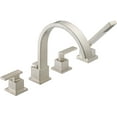 thumbnail image 1 of Delta Vero Roman Tub Trim with Hand Shower, Stainless, 1 of 7