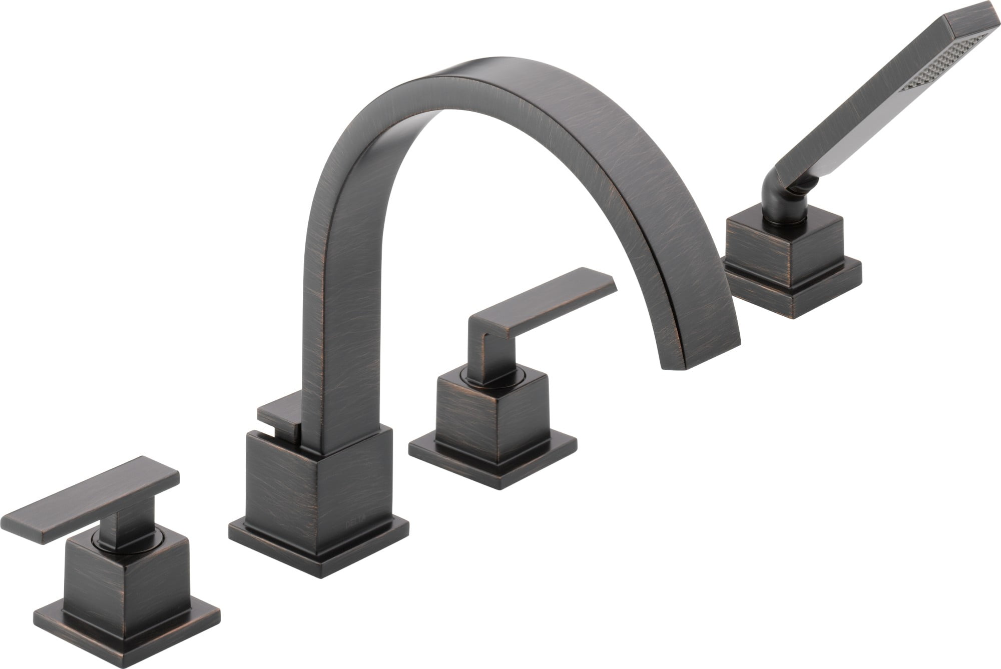 Delta Vero Roman Tub Trim with Hand Shower, Venetian Bronze