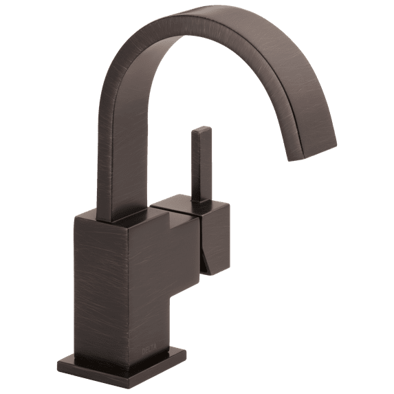 Delta Vero Single Handle Bathroom Faucet, Venetian Bronze