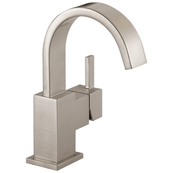Delta Vero Single Handle Bathroom Faucet in Stainless 553LF-SS