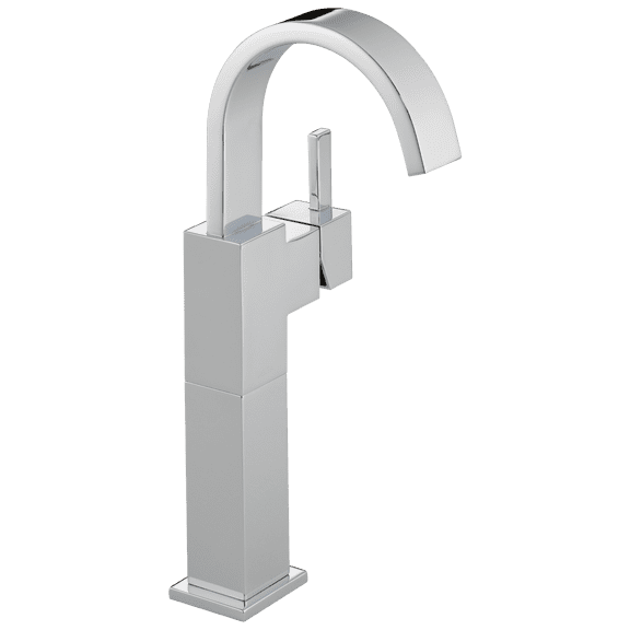 Delta Vero Single Handle Vessel Bathroom Faucet, Chrome