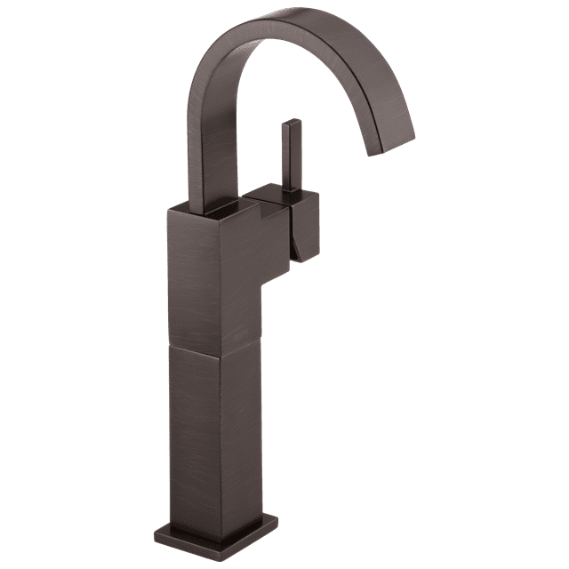 Delta Vero Single Handle Vessel Bathroom Faucet, Venetian Bronze