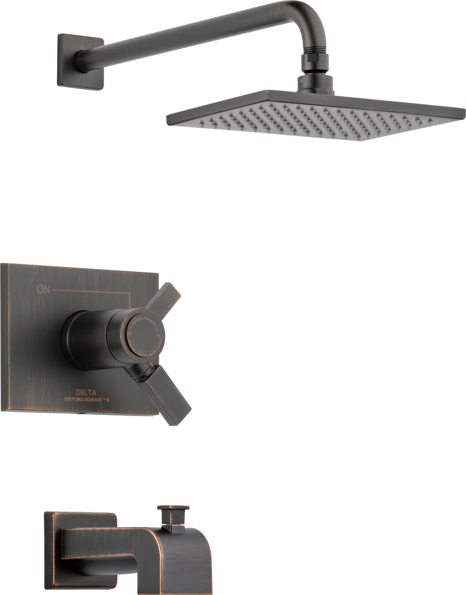 Delta Vero TempAssure 17T Series Tub & Shower Trim, Venetian Bronze
