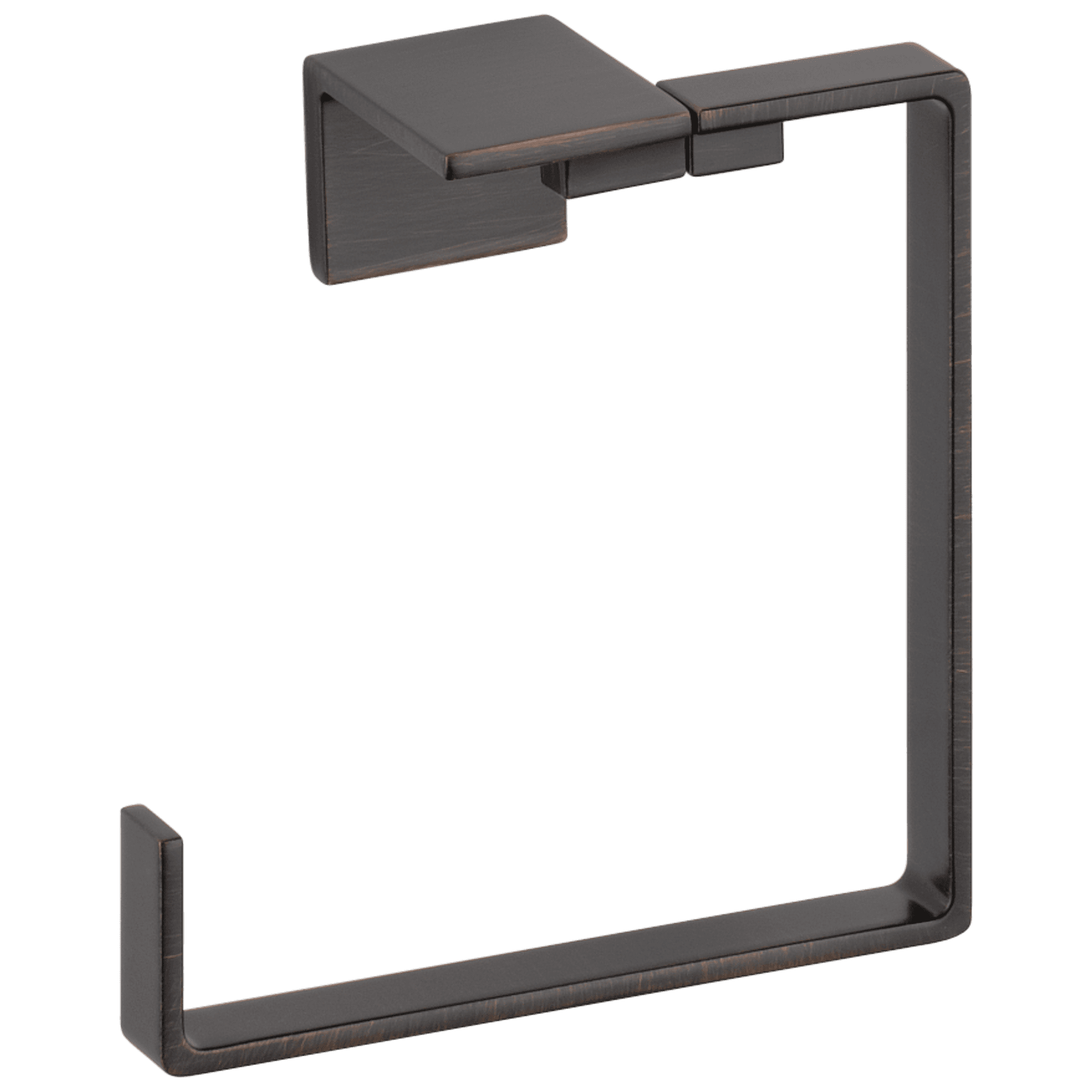 Delta Vero Towel Ring, Bronze