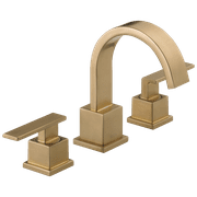 Delta Vero Two Handle Widespread Bathroom Faucet in Champagne Bronze 3553LF-CZ