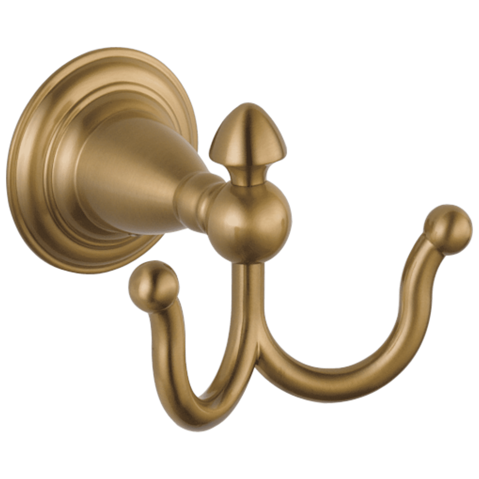 Delta Victorian Double Robe Hook, Venetian Bronze 