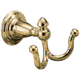 thumbnail image 1 of Delta Victorian Double Robe Hook, Polished Brass, 1 of 2