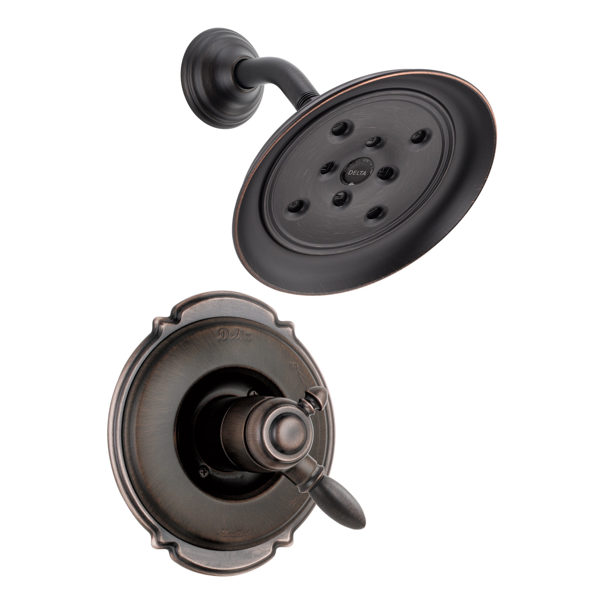 Delta Victorian Monitor 17 Series H2Okinetic Shower Trim, Venetian Bronze