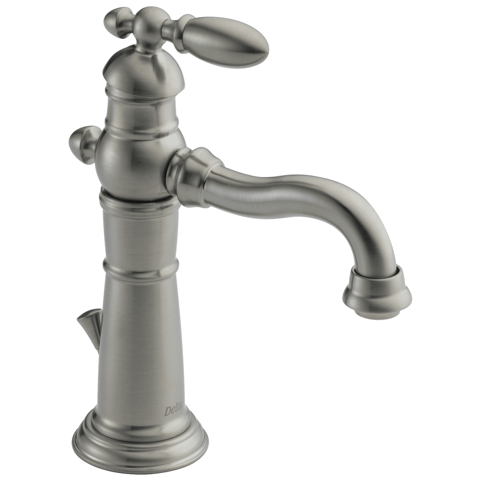 Delta Victorian Single Handle Bathroom Faucet in Stainless 555LFSS