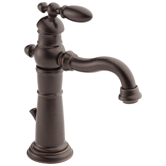 Delta Victorian Single Handle Bathroom Faucet in Venetian Bronze 555LF-RB