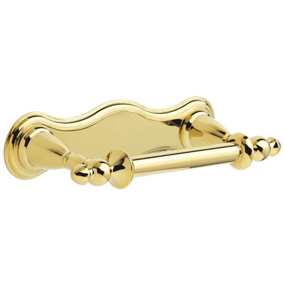 Delta Victorian Tissue Holder, Polished Brass