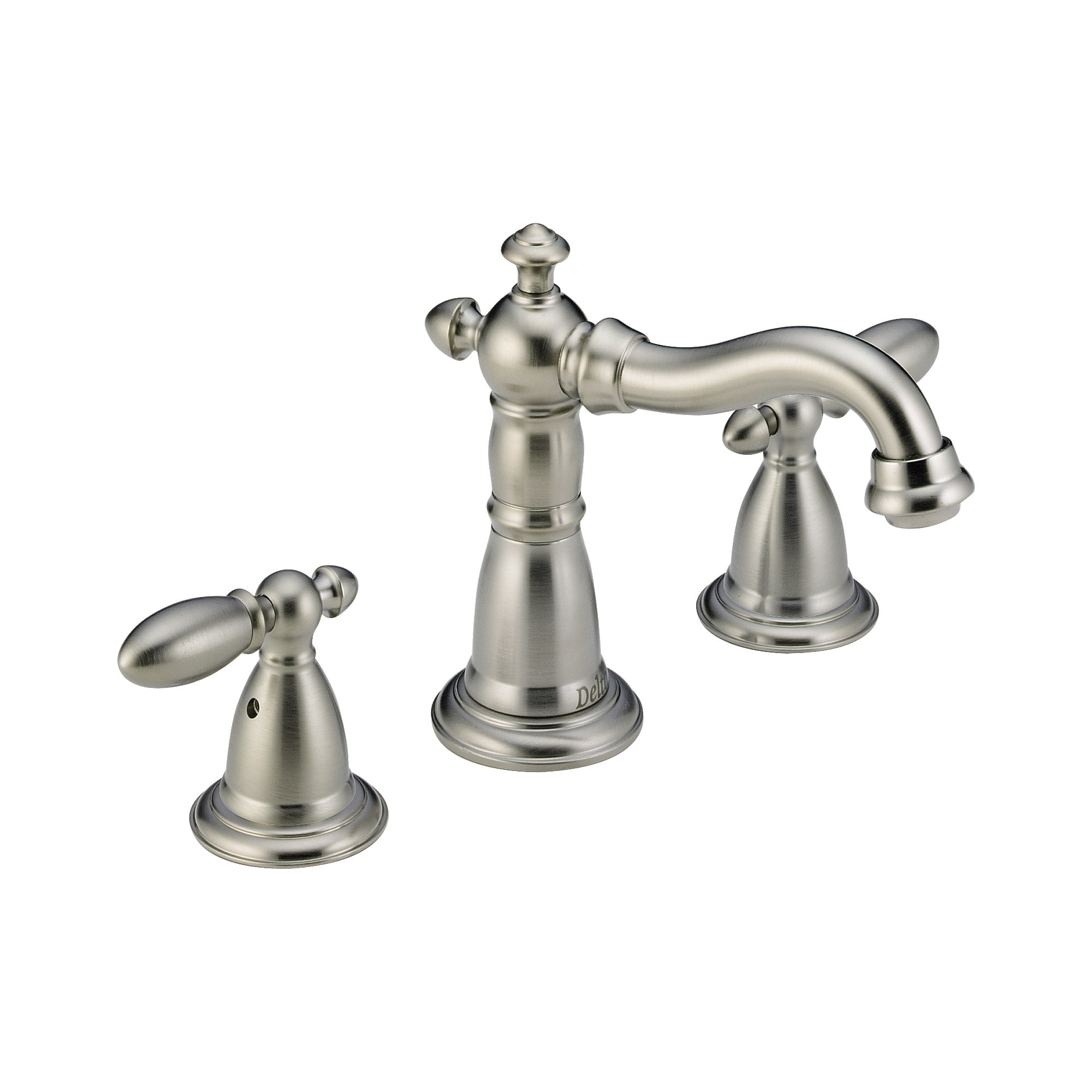 Delta Victorian Two Handle Widespread Bathroom Faucet, Champagne Bronze 