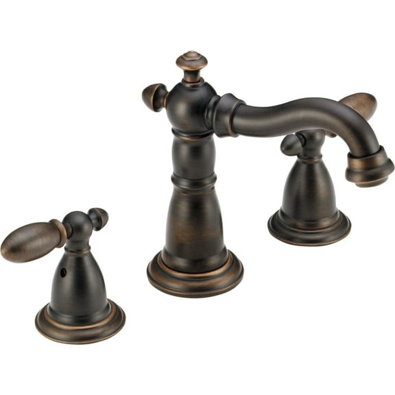 Delta Victorian Two Handle Widespread Bathroom Faucet in Venetian Bronze