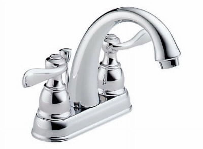 Delta Windemere B2596LF Two Handle Centerset Bathroom Faucet, Chrome