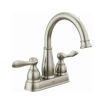 Delta Windemere Brushed Nickel Centerset Bathroom Sink Faucet 4 in.
