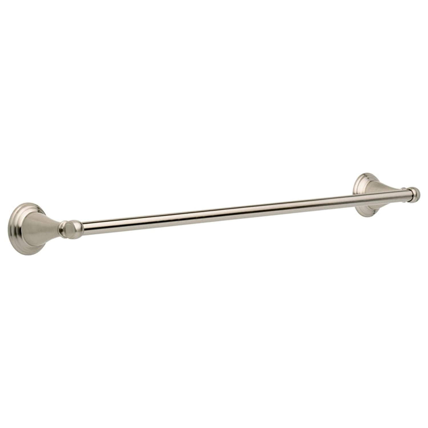Delta Windemere Brushed Nickel Silver Towel Bar 24 in. L Die Cast Zinc